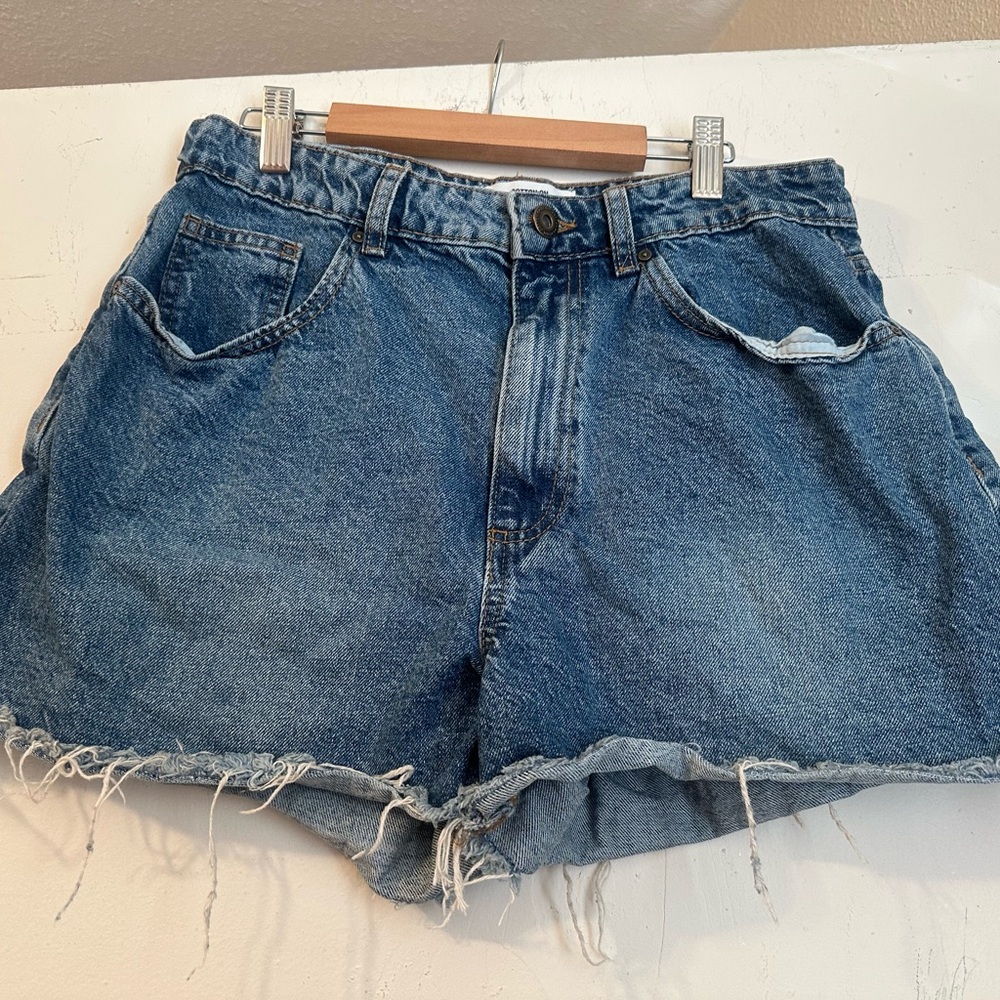 Cotton-on High Rise Mom Denim Shorts Size 8